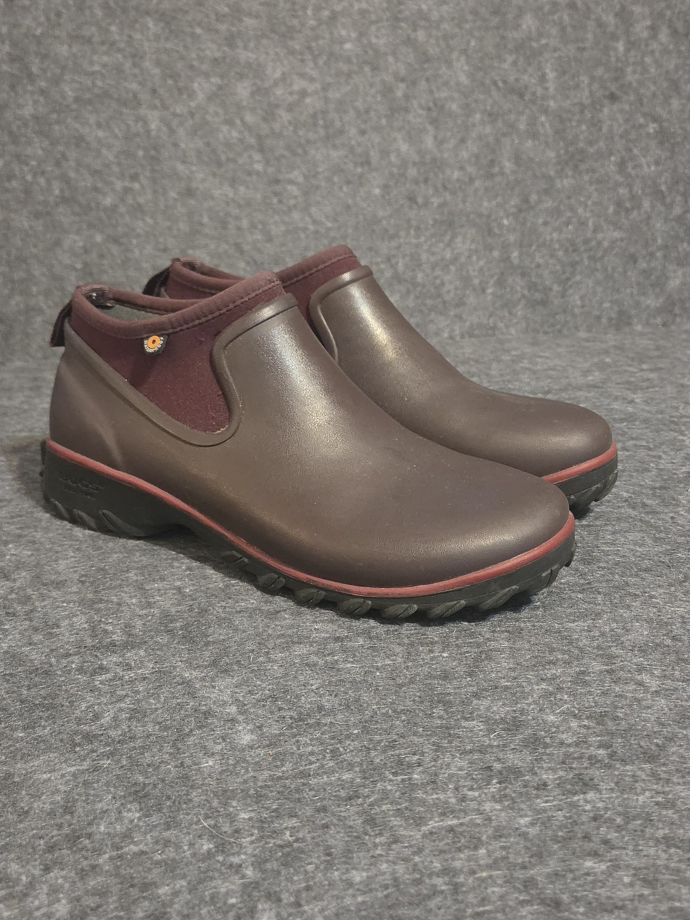 Bogs Women's Maroon Savie Chelsea Waterproof Boots - Picture 2 of 9